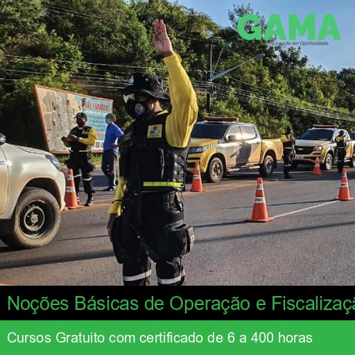 Noções Básicas de Operação e Fiscalização de Trânsito